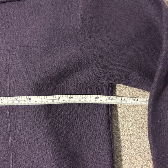 Cabela's Deep Purple Cardigan Sweater - Picture 6 of 11